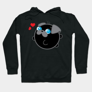 Poopy the Pug Puppy Hoodie